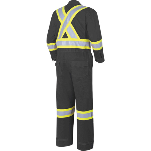 7702BKT Combinaison FR-Tech contre les arcs, Taille 40 (grand taille), Noir, 10 cal/cm² Les Fournitures Industrielles Méga