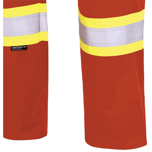 7765 FR-Tech&reg; 88/12 Arc Rated High-Visibility Safety Cargo Pants, 32, x 34, High Visibility Orange, 10 cal/cm² Les Fournitures Industrielles Méga