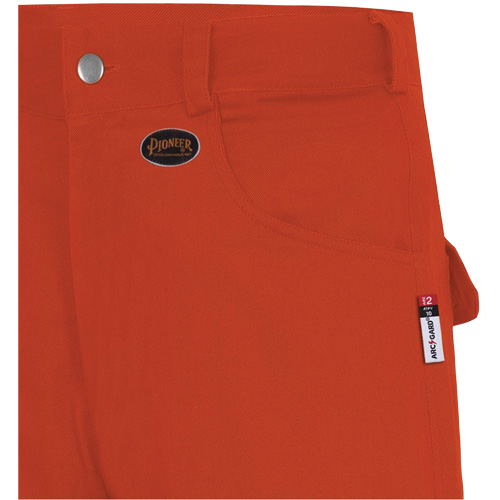 7765 FR-Tech&reg; 88/12 Arc Rated High-Visibility Safety Cargo Pants, 32, x 34, High Visibility Orange, 10 cal/cm² Les Fournitures Industrielles Méga