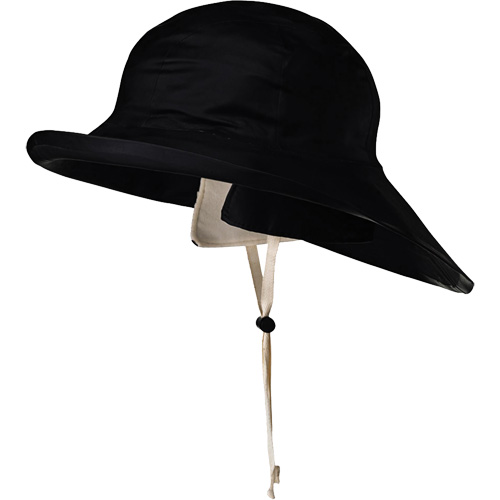 D5050 Chapeau Sou'wester traditionnel noir Dry King, Petit, Noir, Caoutchouc Les Fournitures Industrielles Méga