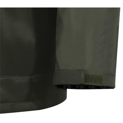 D8120J Manteau &agrave; capuchon ind&eacute;chirable Nailhead pour planteur d'arbres, Polyester/PVC, T-petit, Vert Les Fournitures Industrielles Méga
