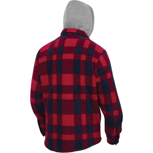 415RB Chemise &agrave; capuche matelass&eacute;e, Hommes, Petit, Multicolore Les Fournitures Industrielles Méga