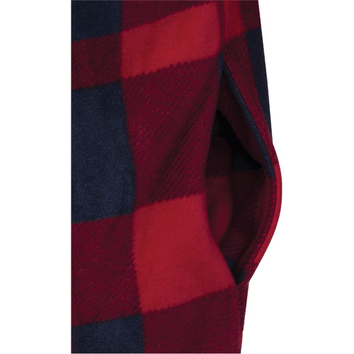 415RB Chemise &agrave; capuche matelass&eacute;e, Hommes, Petit, Multicolore Les Fournitures Industrielles Méga