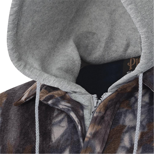 415CM Quilted Hooded Shirt, Men's, X-Small, Multi-Colour Les Fournitures Industrielles Méga