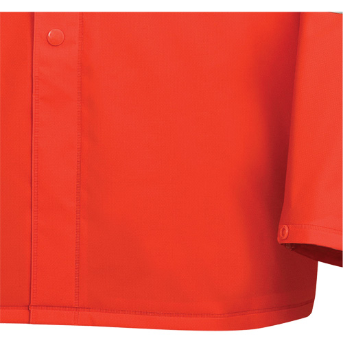 576J High-Visibility FR Rain Jacket, Small, High Visibility Orange Les Fournitures Industrielles Méga