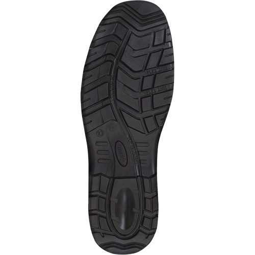1028 Bottes de travail 8" marron, Cuir, Embout Acier, Taille 10 Les Fournitures Industrielles Méga