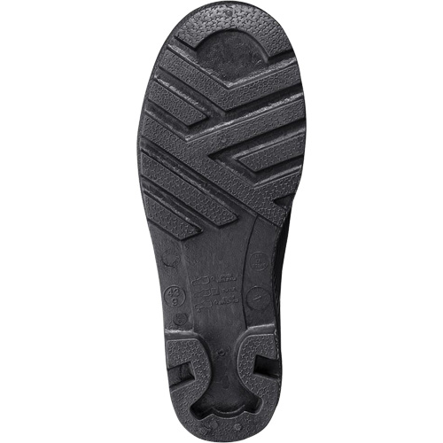 1022 Safety Boots, PVC, Steel Toe, Size 10, Puncture Resistant Sole Les Fournitures Industrielles Méga
