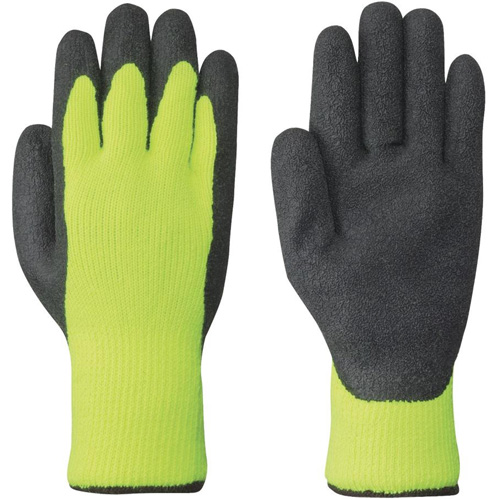 5322 Gants tricot&eacute;s sans couture haute visibilit&eacute;, Moyen, R&ecirc;vetement Lat Les Fournitures Industrielles Méga