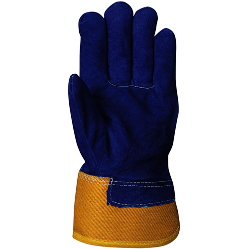 655 Gants d'appareilleur isol&eacute;s, Taille unique, Paume en Cuir de vache refendu, Doublure en Boa Les Fournitures Industrielles Méga