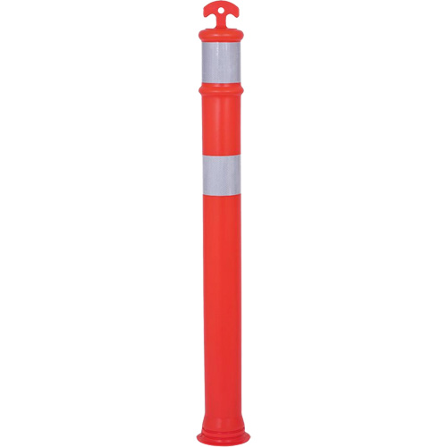 191 T-Top Delineator Post, Orange Les Fournitures Industrielles Méga