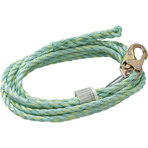 VL-1125-50 Cordage de s&eacute;curit&eacute; vertical, Copolym&egrave;re Les Fournitures Industrielles Méga