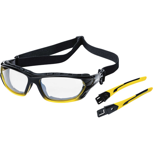 XPS530 Lunettes de s&eacute;curit&eacute; &eacute;tanches, Lentille Int&eacute;rieur/ext&eacute;rieur, Anti-&eacute;gratignures, ANSI Z87+/R&eacute;pond ou surpasse la norme CSA Z94.3 Les Fournitures Industrielles Méga