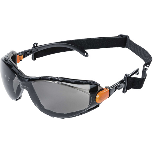XPS502 Lunettes de s&eacute;curit&eacute; &eacute;tanches, Lentille Fum&eacute;e, Antibu&eacute;e/Anti-&eacute;gratignures Les Fournitures Industrielles Méga