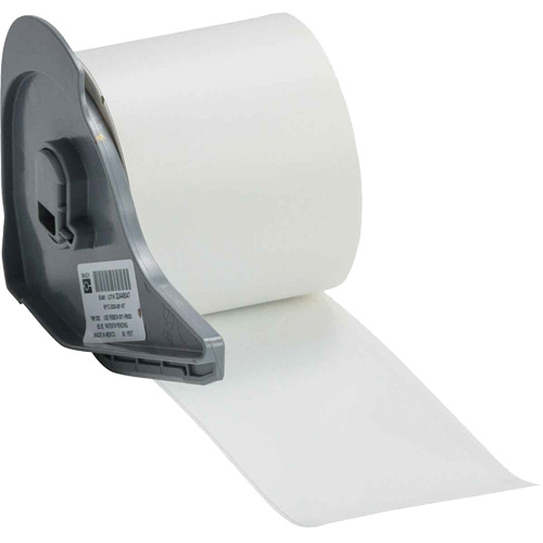 Repositionable Multi-Purpose Label Tape, Vinyl, White, 2" Width Les Fournitures Industrielles Méga