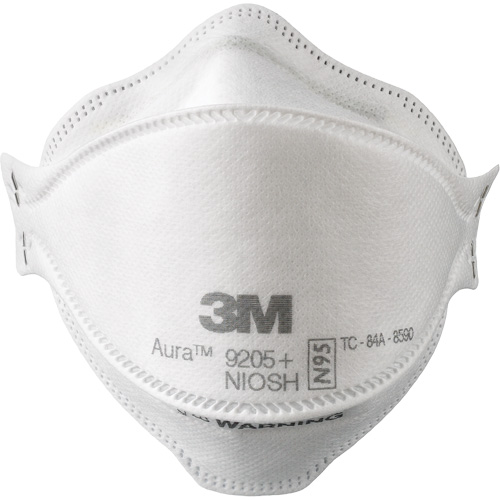 Respirateur contre les particules Aura 9205+, N95, Certifi&eacute; NIOSH Les Fournitures Industrielles Méga