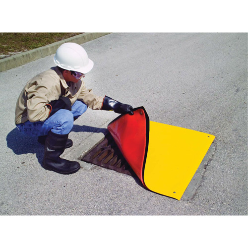 Plus Ultra-Drain Seal, Carr&eacute;e, 18'' lo x 18'' la Les Fournitures Industrielles Méga