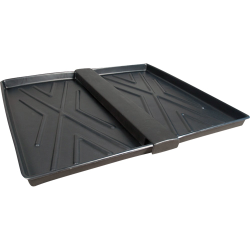 Double-Tray Ultra-Rack Containment Tray&reg;, 48" L x 44" W x 2.8" H, 16 US gal. Spill Capacity Les Fournitures Industrielles Méga
