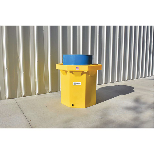 Flat-Bottom Ultra-Spill Collector&reg;, 66 US gal., Mobile Les Fournitures Industrielles Méga