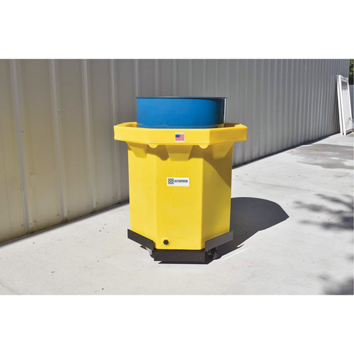 Flat-Bottom Ultra-Spill Collector&reg;, 66 US gal., Mobile Les Fournitures Industrielles Méga