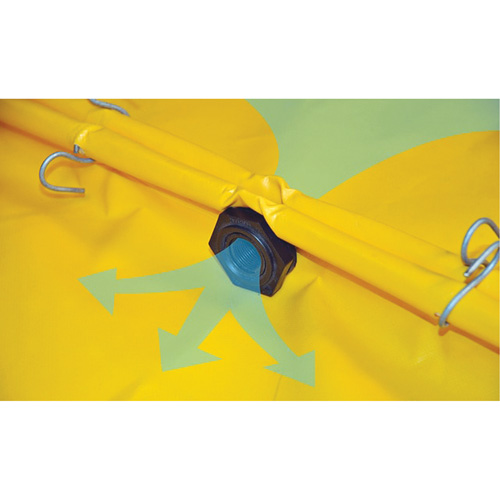 2-Drum Flexible Ultra-Spill Deck&reg; Bladder System, 88 US gal. Spill Capacity, 48" x 27" x 5" Les Fournitures Industrielles Méga