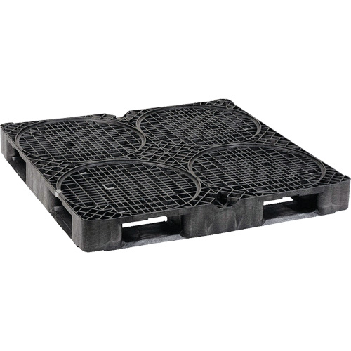 Ultra-Spill King palette seulement, 4 barils, Capacit&eacute; de d&eacute;versement 85 gal. US, 48,8" x 48,8" x 5,5" Les Fournitures Industrielles Méga