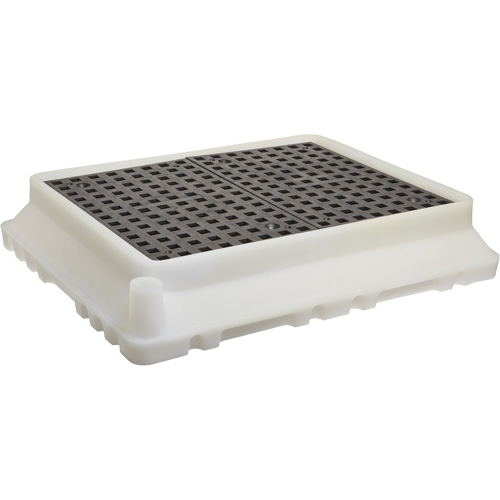 P4 Ultra-Spill Tray&reg;, 17" L x 21" W x 4" H, 2.9 US gal. Spill Capacity Les Fournitures Industrielles Méga