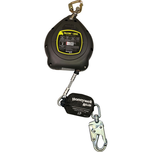 Falcon+ Edge Self-Retracting Lifeline, 30', Galvanized Steel, Swivel Les Fournitures Industrielles Méga