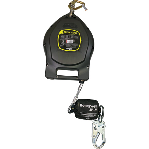 Falcon+ Edge Self-Retracting Lifeline, 50', Galvanized Steel, Swivel Les Fournitures Industrielles Méga