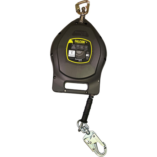 Falcon+ Self-Retracting Lifeline, 50', Galvanized Steel, Swivel Les Fournitures Industrielles Méga