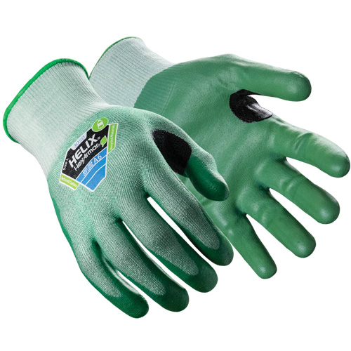 Gants r&eacute;sistants aux coupures Helix 3050, Taille 6/T-petit, Calibre 18, Rev&ecirc;tement Nitrile, Enveloppe en Polyester/Fibre de verre/PEHP, ASTM ANSI niveau A6 Les Fournitures Industrielles Méga