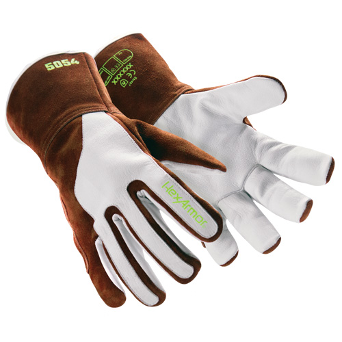 HeatArmor&reg; 5054 Welding Gloves, Grain Goatskin, Size Small/7 Les Fournitures Industrielles Méga