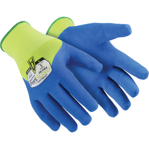 Gants r&eacute;sistants aux coupures PointGuard Ultra  9032, 7/Petit, Calibre 15, Rev&ecirc;tement Nitrile, ASTM ANSI niveau A9 Les Fournitures Industrielles Méga