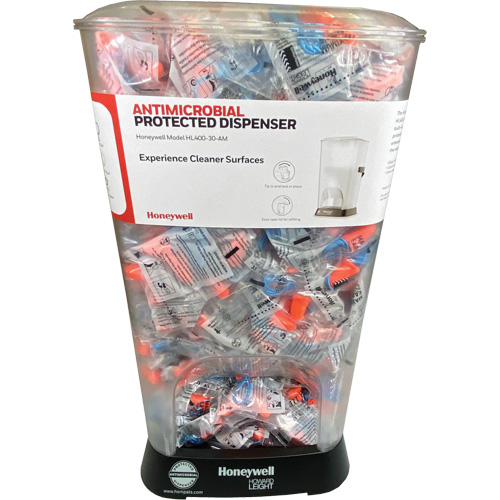 Distributeur de bouchons doreille filaires HL400 AM avec boîte de bouchons doreille Max-30 Les Fournitures Industrielles Méga