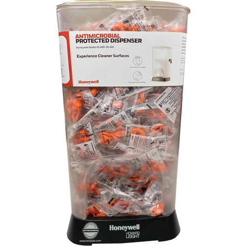 Distributeur de bouchons doreille filaires HL400 AM avec boîte de bouchons doreille QD30 Les Fournitures Industrielles Méga