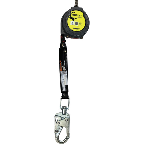 Limiteur de chute personnel Scorpion TurboLite+ Miller, 9', Sangles, Pivotant Les Fournitures Industrielles Méga