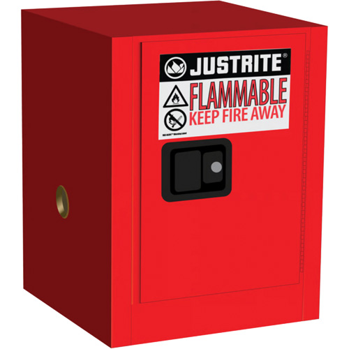 Armoire de comptoir pour produits inflammables Sure-Grip EX, 4 gal., 1 Porte(s), 17" La x 22" h x 17" p Les Fournitures Industrielles Méga