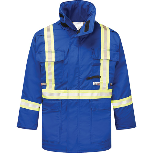 Parka isol&eacute; ignifuge 9 oz Avenger, Grand, Bleu royal Les Fournitures Industrielles Méga
