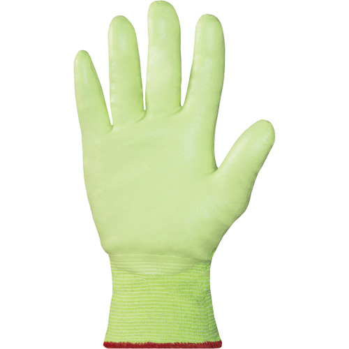 S21TXUGFN High-Visibility Cut-Resistant Gloves, Size 5/2X-Small, 21 Gauge, Nitrile Coated, TenActiv Shell, ASTM ANSI Level A9 Les Fournitures Industrielles Méga