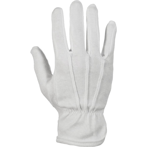 Gants d'inspection classiques Parade, Coton/Nylon, Poignet Non ourl&eacute;, 10/T-Grand Les Fournitures Industrielles Méga