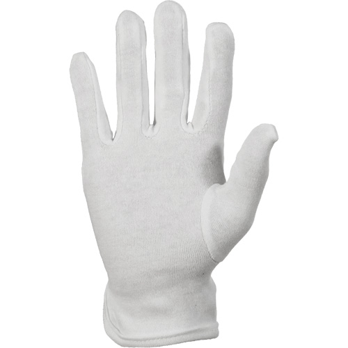 Gants d'inspection classiques Parade, Coton/Nylon, Poignet Non ourl&eacute;, 10/T-Grand Les Fournitures Industrielles Méga