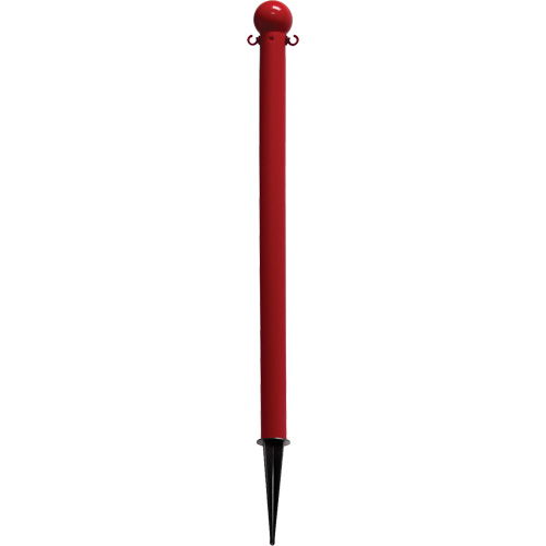 Ground Poles, Red Les Fournitures Industrielles Méga
