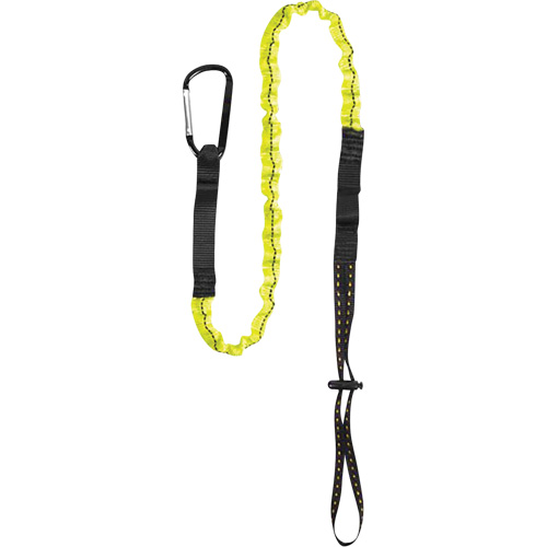 GearLink Heavy-Duty Tool Lanyard, Bungee, Carabiner/Loop Les Fournitures Industrielles Méga