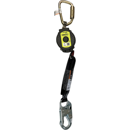 Miller TurboLite+ Personal Fall Limiter, 11', Web, Stationary Les Fournitures Industrielles Méga