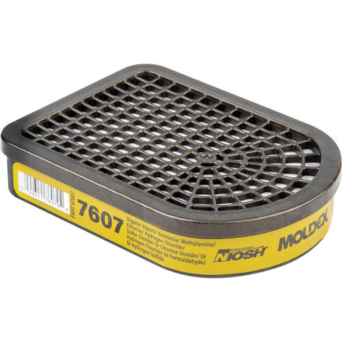 Cartouche pour respirateur semi-rectangulaire, Cartouche gaz/vapeur, Gaz multiples/Vapeurs Les Fournitures Industrielles Méga