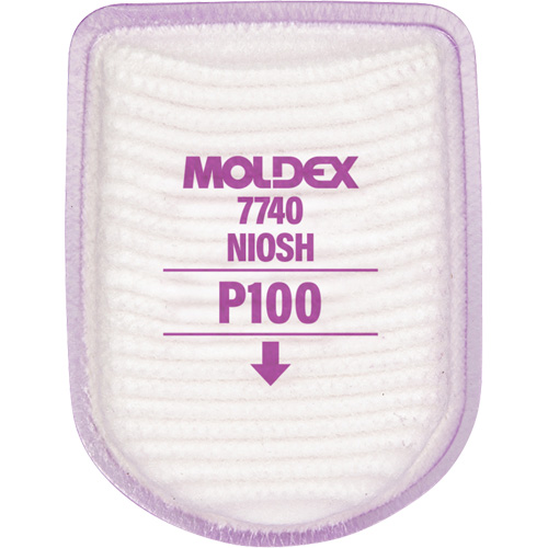 Semi-Rectangular Respirator Filter, Particulate Filter, P100 Filter Les Fournitures Industrielles Méga