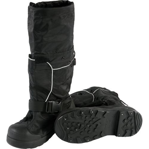 Winter-Tuff Orion XT Ice Traction Overshoe with Gaiter, Nylon/Polyurethane, Hook and Loop Les Fournitures Industrielles Méga