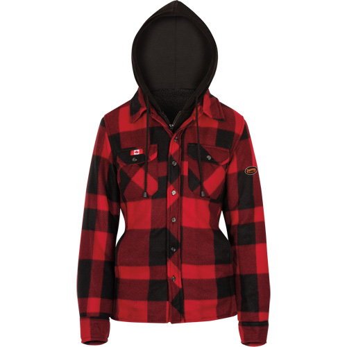 415RBW Chemise &agrave; capuche matelass&eacute;e, Femmes, T-petit, Multicolore Les Fournitures Industrielles Méga