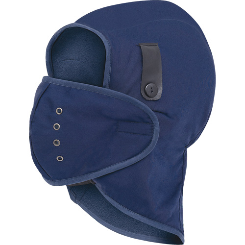 566N Doublure pour casque de protection, Doublure en Molleton, Taille unique, Bleu marin Les Fournitures Industrielles Méga