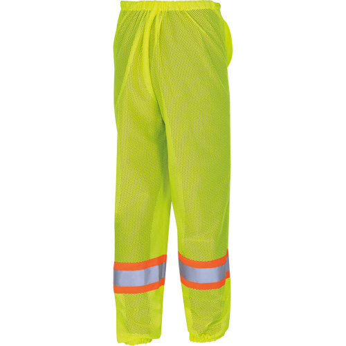 5670 Pantalon de s&eacute;curit&eacute; routi&egrave;re, Polyester, 2T-petit/T-petit, Jaune lime haute visibilit&eacute; Les Fournitures Industrielles Méga