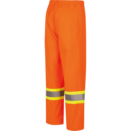 5627W Women's Waterproof Bib Pants, Polyester/Polyurethane, X-Small, High Visibility Orange Les Fournitures Industrielles Méga